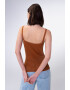 Aligne Top brodat 'Galiea' maro caramel - Pled.ro