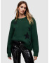 AllSaints Pulover 'STAR TINSEL' albastru marin / verde închis - Pled.ro