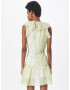 AllSaints Rochie 'Ali' kaki / alb - Pled.ro