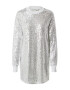 AllSaints Rochie de cocktail 'JUELA' argintiu - Pled.ro