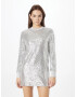 AllSaints Rochie de cocktail 'JUELA' argintiu - Pled.ro