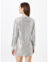 AllSaints Rochie de cocktail 'JUELA' argintiu - Pled.ro