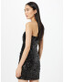 AllSaints Rochie de cocktail negru - Pled.ro