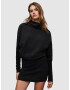 AllSaints Rochie tricotat 'RIDLEY' negru / argintiu - Pled.ro