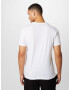 AllSaints Tricou alb amestacat - Pled.ro