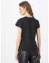 AllSaints Tricou 'ANNA' negru / alb - Pled.ro