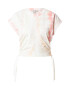 AllSaints Tricou 'Mira Marea' galben / roz / alb - Pled.ro