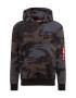 ALPHA INDUSTRIES Bluză de molton albastru porumbel / maro / gri metalic / alb - Pled.ro