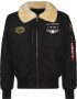 ALPHA INDUSTRIES Geacă de iarnă ' Injector III Air Force ' negru - Pled.ro