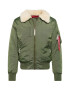 ALPHA INDUSTRIES Geacă de iarnă 'Injector III' bej / verde / roșu - Pled.ro