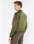 ALPHA INDUSTRIES Geacă de primăvară-toamnă 'MA-1 VF 59' verde închis - Pled.ro