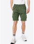 ALPHA INDUSTRIES Pantaloni cu buzunare 'Airman' verde închis - Pled.ro