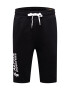 ALPHA INDUSTRIES Pantaloni negru / alb - Pled.ro