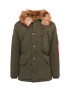 ALPHA INDUSTRIES Parka de iarnă 'Polar' șamoa / oliv / roșu intens / alb - Pled.ro