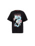 ALPHA INDUSTRIES Tricou 'Dragon' albastru deschis / roz / negru / alb - Pled.ro