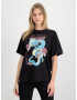 ALPHA INDUSTRIES Tricou 'Dragon' albastru deschis / roz / negru / alb - Pled.ro