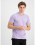 ALPHA INDUSTRIES Tricou mov pastel / alb - Pled.ro