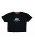 ALPHA INDUSTRIES Tricou negru - Pled.ro