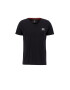 ALPHA INDUSTRIES Tricou negru / alb - Pled.ro