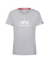 ALPHA INDUSTRIES Tricou 'New Basic T Wmn' gri - Pled.ro