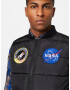 ALPHA INDUSTRIES Vestă 'NASA' albastru / galben / roșu / negru - Pled.ro