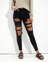 American Eagle Jeans negru - Pled.ro