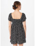 American Eagle Rochie negru / alb - Pled.ro