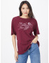 American Eagle Tricou roșu burgundy / alb - Pled.ro