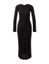 AMERICAN VINTAGE Rochie tricotat 'XINOW' negru - Pled.ro