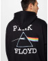 AMPLIFIED Bluză de molton 'PINK FLOYD DARKSIDE OF THE MOON' albastru deschis / portocaliu / negru / alb - Pled.ro