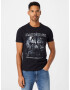 AMPLIFIED Tricou 'IRON MAIDEN MATTER OF LIFE OR DEATH' negru / alb - Pled.ro