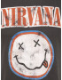 AMPLIFIED Tricou 'NIRVANA' albastru / gri închis / roșu / alb - Pled.ro