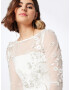 APART Rochie de cocktail crem - Pled.ro