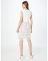 APART Rochie de cocktail crem - Pled.ro