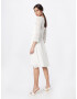 APART Rochie de cocktail crem - Pled.ro