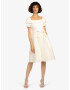 APART Rochie de cocktail crem - Pled.ro