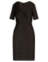 APART Rochie mulate negru - Pled.ro