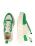 Apple of Eden Sneaker low 'Blair' bej deschis / verde - Pled.ro