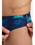 ARENA Pantaloni de baie 'HERO CAMO SWIM BRIEF' albastru / turcoaz / albastru aqua - Pled.ro