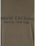 ARMANI EXCHANGE Bluză de molton kaki / negru - Pled.ro