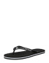 ARMANI EXCHANGE Flip-flops negru / alb - Pled.ro