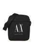 ARMANI EXCHANGE Geantă de umăr negru / alb - Pled.ro