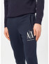 ARMANI EXCHANGE Pantaloni '8NZPPA' bleumarin / alb - Pled.ro