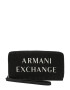 ARMANI EXCHANGE Portofel negru / alb - Pled.ro