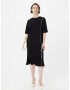 ARMANI EXCHANGE Rochie 'RYA' negru / alb - Pled.ro