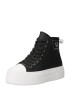 ARMANI EXCHANGE Sneaker înalt negru / alb - Pled.ro