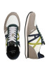 ARMANI EXCHANGE Sneaker low albastru închis / gri taupe / verde deschis / alb - Pled.ro