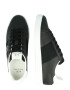 ARMANI EXCHANGE Sneaker low negru / alb - Pled.ro