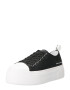 ARMANI EXCHANGE Sneaker low negru / alb - Pled.ro