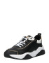 ARMANI EXCHANGE Sneaker low negru / alb murdar - Pled.ro